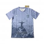 Tailandia Camiseta De Futbol Brasil Jesus 2025-2026 Gris