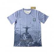 Tailandia Camiseta De Futbol Brasil Jesus 2025-2026 Gris