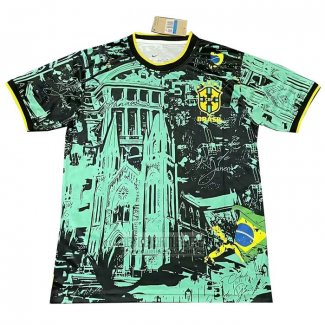 Tailandia Camiseta De Futbol Brasil Special 2024-2025 Verde