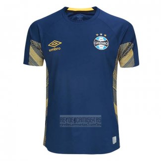 Tailandia Camiseta De Futbol Gremio Portero 2025 Azul Amarillo