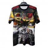 Tailandia Camiseta De Futbol Japon Anime 2025-2026 Negro Rojo