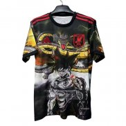 Tailandia Camiseta De Futbol Japon Anime 2025-2026 Negro Rojo