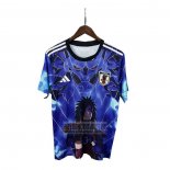 Tailandia Camiseta De Futbol Japon Anime 2025-2026 Azul