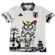 Tailandia Camiseta De Futbol Japon Naruto 2024-2025 Blanco