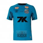 Tailandia Camiseta De Futbol Santos Portero 2025 Azul