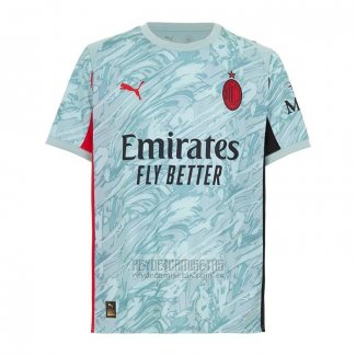 Camiseta De Futbol AC Milan Portero 2025-2026 Azul