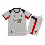 Camiseta De Futbol AC Milan Segunda Nino 2025-2026