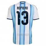 Camiseta De Futbol Argentina Jugador Cristian Romero Primera 2026