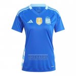 Camiseta De Futbol Argentina Segunda Mujer 2024