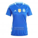 Camiseta De Futbol Argentina Segunda Mujer 2024