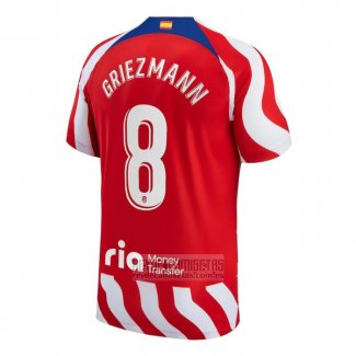 Camiseta De Futbol Atletico Madrid Jugador Griezmann Primera 2022-2023