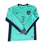 Camiseta de Futbol Atletico Madrid Tercera Manga Larga 2023-2024