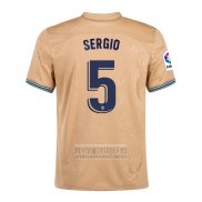 Camiseta De Futbol Barcelona Jugador Sergio Segunda 2022-2023