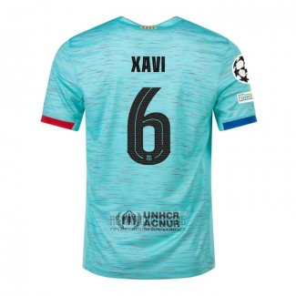Camiseta De Futbol Barcelona Jugador Xavi Tercera 2023-2024