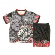Camiseta De Futbol Barcelona Special Nino 2025-2026 Gris