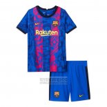 Camiseta De Futbol Barcelona Tercera Nino 2021-2022