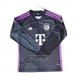 Camiseta De Futbol Bayern Munich Segunda Manga Larga 2023-2024