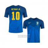 Camiseta De Futbol Brasil Jugador Neymar JR Segunda 2020-2021