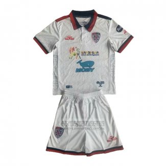 Camiseta De Futbol Cagliari Calcio Segunda Nino 2023-2024
