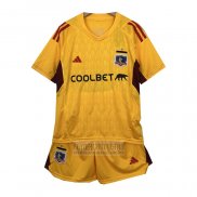 Camiseta De Futbol Colo-Colo Portero Nino 2023 Amarillo