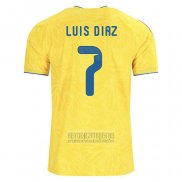Camiseta De Futbol Colombia Jugador Luis Diaz Primera 2026