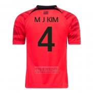 Camiseta De Futbol Corea del Sur Jugador Kim Min-Jae Primera 2022