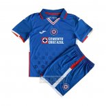 Camiseta De Futbol Cruz Azul Primera Nino 2022-2023
