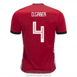 Camiseta De Futbol Egipto Jugador O.gaber Primera 2018