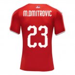 Camiseta De Futbol Serbia Jugador M.dmitrovic Primera 2018