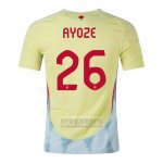 Camiseta De Futbol Espana Jugador Ayoze Segunda 2024