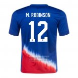Camiseta De Futbol Estados Unidos Jugador M.Robinson Segunda 2024