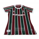 Camiseta De Futbol Fluminense Primera Mujer 2025