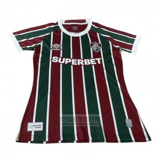 Camiseta De Futbol Fluminense Primera Mujer 2025