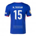 Camiseta De Futbol Francia Jugador M.Thuram Primera 2024