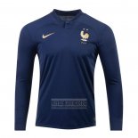 Camiseta De Futbol Francia Primera Manga Larga 2022