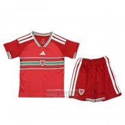 Camiseta De Futbol Gales Primera Nino 2026