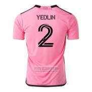 Camiseta De Futbol Inter Miami Jugador Yedlin Primera 2024