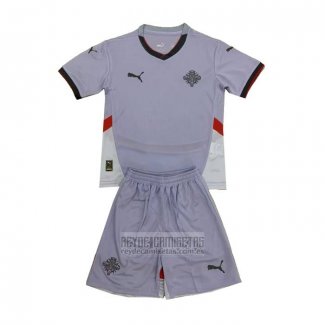Camiseta De Futbol Islandia Segunda Nino 2024