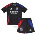 Camiseta De Futbol Lyon Segunda Nino 2024-2025