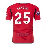 Camiseta De Futbol Manchester United Jugador Sancho Primera 2023-2024