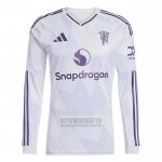 Camiseta De Futbol Manchester United Segunda Manga Larga 2025-2026