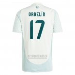 Camiseta De Futbol Mexico Jugador Orbelin Segunda 2024