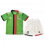 Camiseta De Futbol Mexico Primera Nino 2026