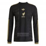 Camiseta De Futbol Mexico Special Manga Larga 2025 Negro