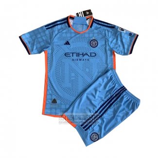 Camiseta De Futbol New York City Primera Nino 2023-2024