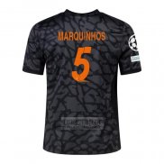 Camiseta De Futbol Paris Saint-Germain Jugador Marquinhos Tercera 2023-2024