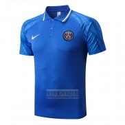Camiseta De Futbol Polo del Paris Saint-Germain 2022-2023 Azul