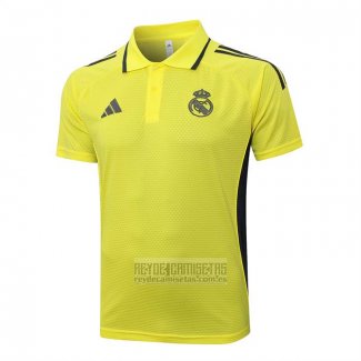 Camiseta De Futbol Polo del Real Madrid 2025-2026 Amarillo