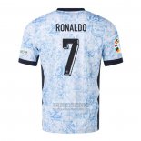 Camiseta De Futbol Portugal Jugador Ronaldo Segunda 2024