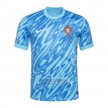 Camiseta De Futbol Portugal Portero 2024 Azul